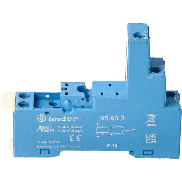 Screw socket blue for 35mm.rail, 40.31 mod.99.80 (95.93.3) image 3