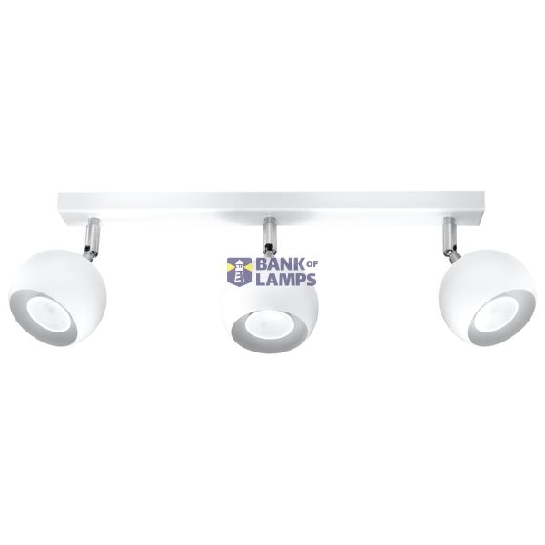 CEILING LAMP OCULARE 3 WHITE GU10 3X40W IP20 image 6