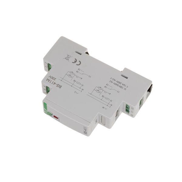 Bistable relay with memory, DIN rail mounting, 230V image 7