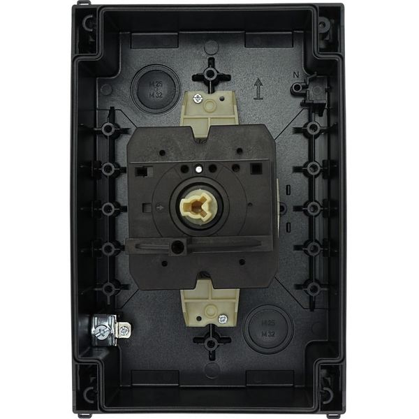 T5B-3-8342/I4/SVB Main switch, T5B, 63 A, surface mounting, 3 contact unit(s), 6 pole, Emergency switching off function, With red rotary handle and yellow locking ring, image 25