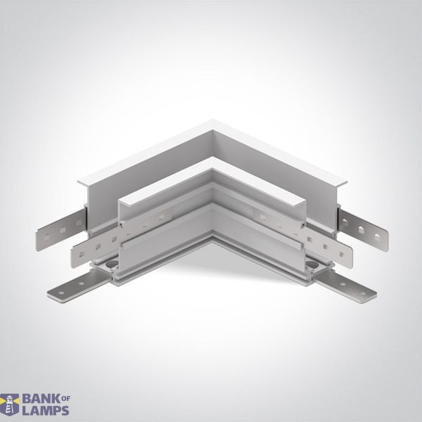 42012ARB/W WHITE RECESSED CORNER FOR 42001RB / 42002RB image 1