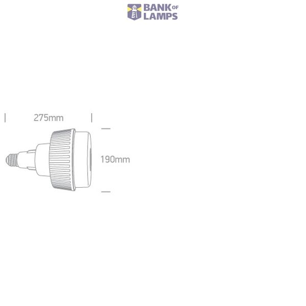 LED 80W E40 CW 230V image 4