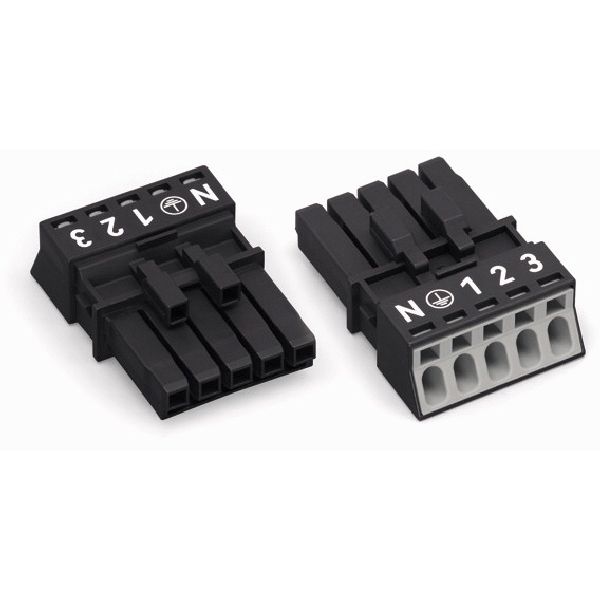 Socket 5-pole Cod. A white image 2