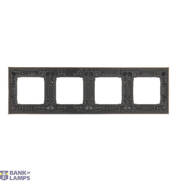 IP44 single socket outlet with shutters and frame seal - transparent flap, 16A, white image 1
