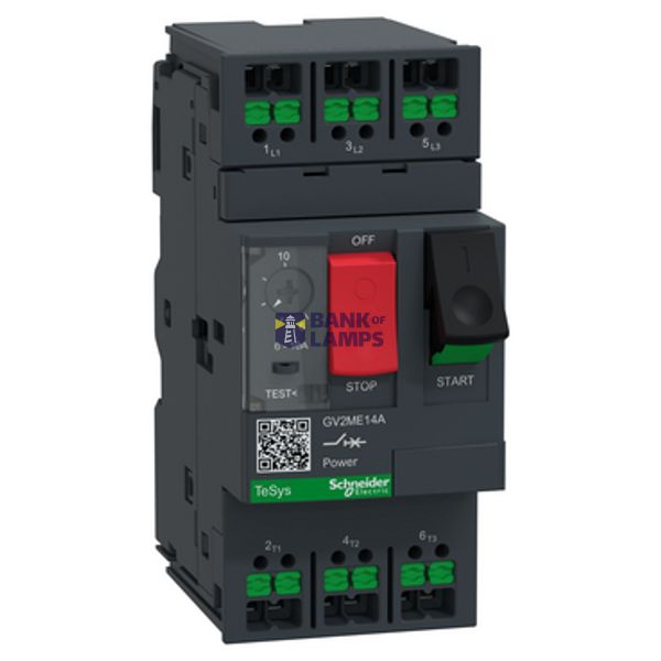 Tesys MOTOR CB TH-MAG 10A PB Snap-in image 2