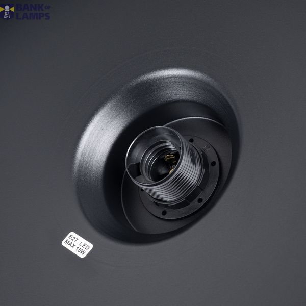 Pendant lamp BILO black image 12