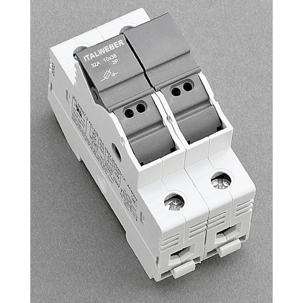 BCH 2x38 32A 690V fuseholder image 1
