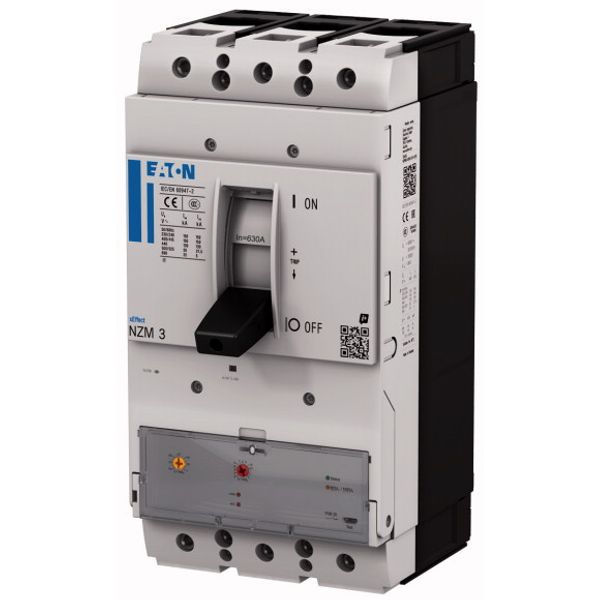 NZMN3-AX630-AVE NZM3 PXR10 circuit breaker, 630A, 3p, withdrawable unit image 2