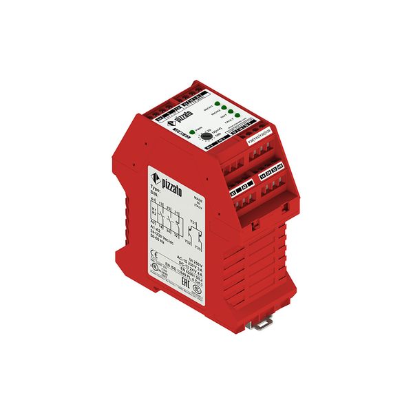 Standstill monitor safety module, 2NO+1NC, category 3 image 2