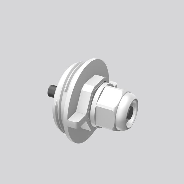 Cable ducting D 48 H 50 colour: grey image 1