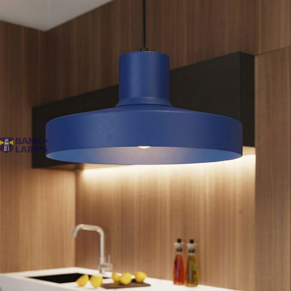 Pendant lamp BILO ultramarine image 5