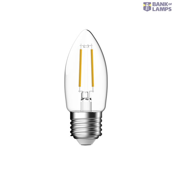 Light Bulb Clear E27 | C35 | 2700 Kelvin | 250 Lumen image 1