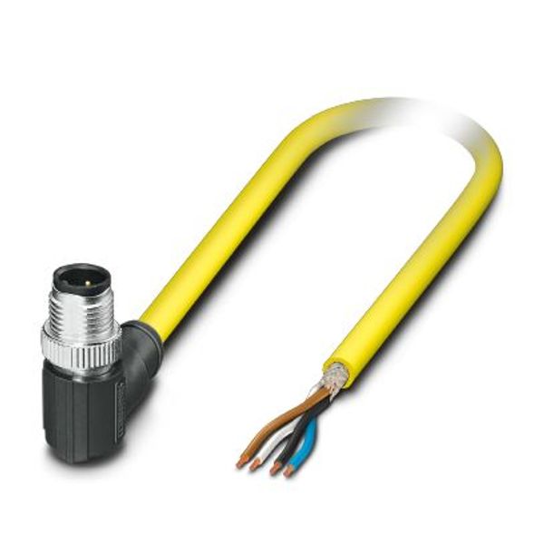 SAC-4P-M12MR/ 5,0-542 SH BK - Sensor/actuator cable image 3