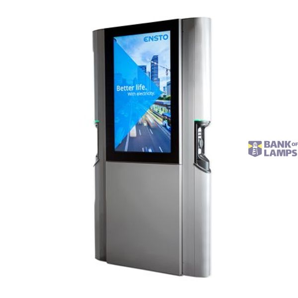 Charging station 2x22kW 55'' display + PC image 1