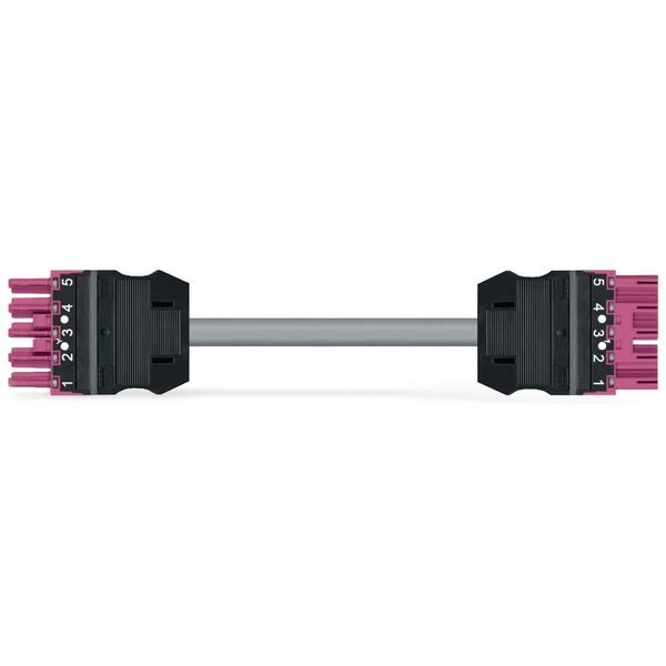 pre-assembled connecting cable Eca Plug/open-ended white image 1