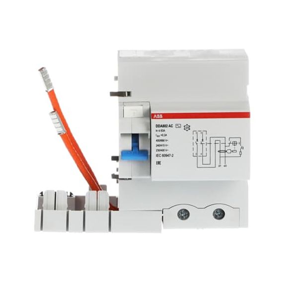 DDA802AC-63/0.3 Residual Current Device Block image 2