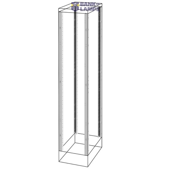 UPRIGHTS AND FUNCTIONAL FRAME - EXTERNAL COMPARTMENT - QDX 1600 H - 400X2000MM image 2