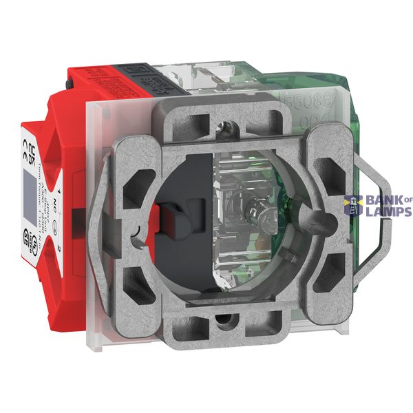 E-Stop Body 1 NC + 1 NO, Metal/Plastic image 10
