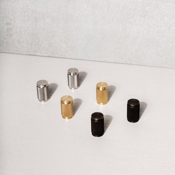 FURNITURE KNOB / CROSS / BLACK image 2