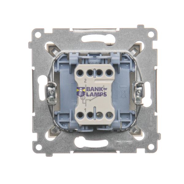 HDMI single socket, module, white matt, HDMI Standard: HDMI 2.1 image 1
