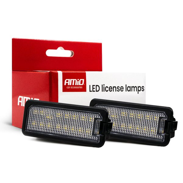 LED license plate lamps CLP12 MAN, SEAT, VW AMIO-04554 image 1