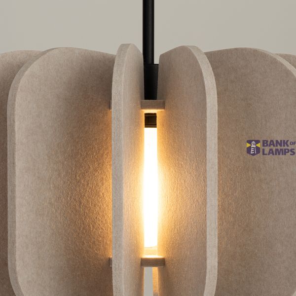 Pendant lamp MULA 45 beige image 6