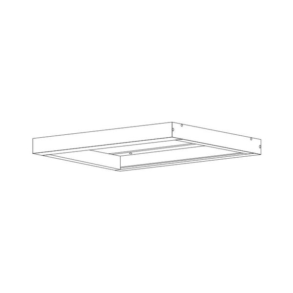 ALU frame for LED panel 600x600 EVO UGR 19 image 1
