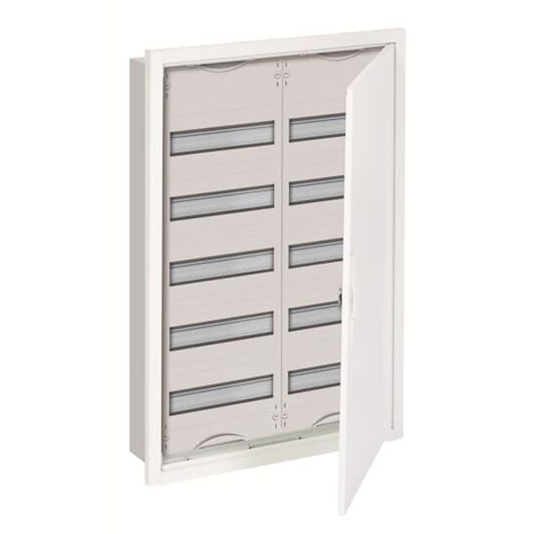 U52/2 U Compact distribution board, Flush mounting, 120 SU, Isolated (Class II), IP31, Field Width: 2, Rows: 5, 834 mm x 560 mm x 120 mm image 3