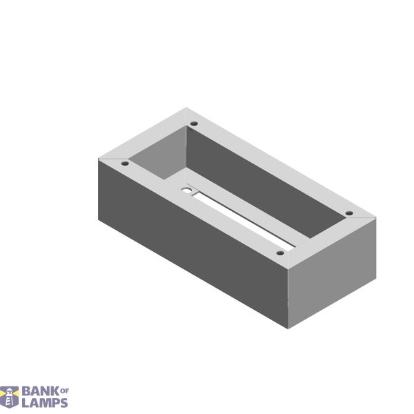 Plinth for charging poles eMC3, mounting base, 100 mm image 1