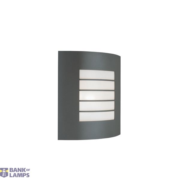 OSLO wall lantern anthracite 1x60W 230V image 1