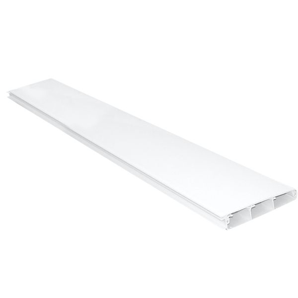 110X20 SKIRT TRUNKING WHITE image 2
