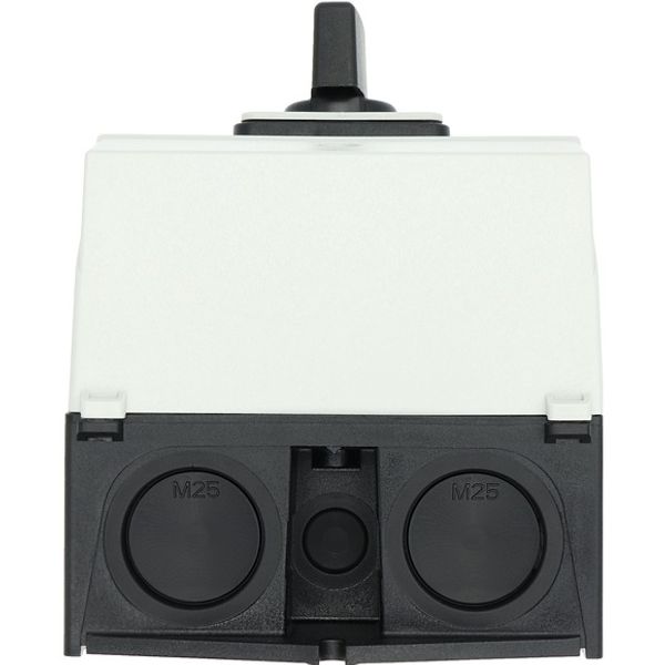 T3-3-8401/I2 Reversing switches, T3, 32 A, surface mounting, 3 contact unit(s), Contacts: 5, 60 °, maintained, With 0 (Off) position, 1-0-2, Design number 8401 image 3