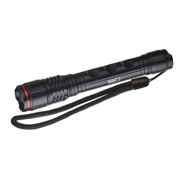 Metal LED Flashlight, 120 lm, 2× AAA, FOCUS image 1