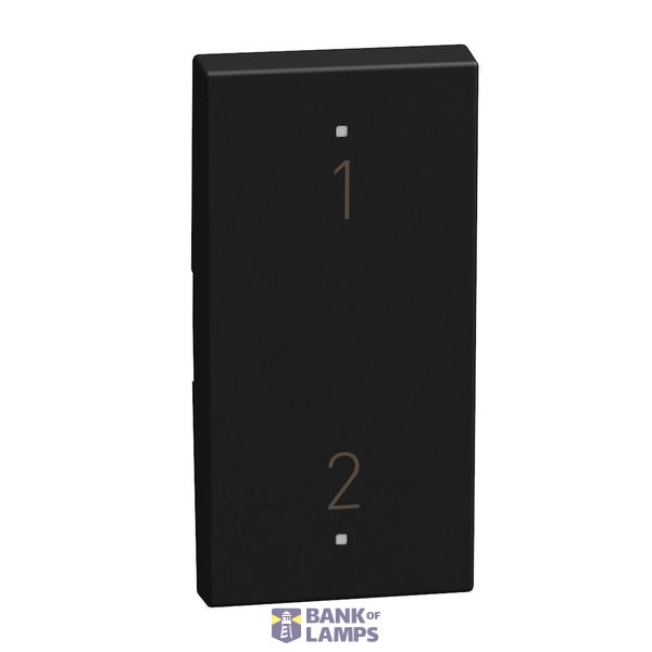 LIGHT NOW KEY COVER 1-2 1MODULE DARK image 1