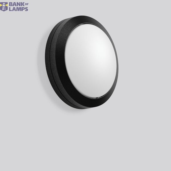 Rounded Midi, 12 W, 600 lm, 830, anthracite, on/off Ceiling and wall l image 1