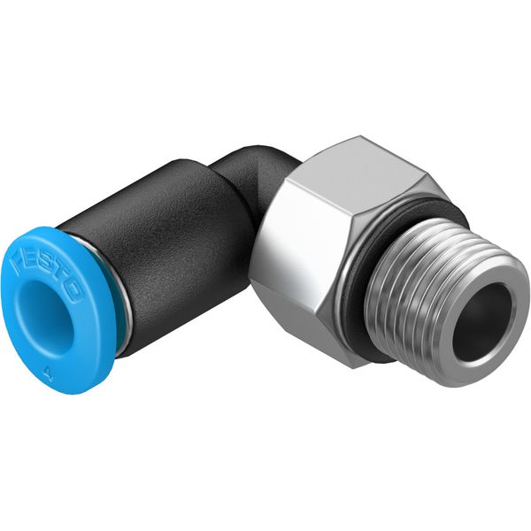 QSML-M7-4-100 Push-in L-fitting image 1