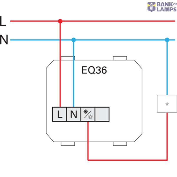 THERMOSTAT HEATING / COOLING 5A 230V~ AT XO 4438514 image 5