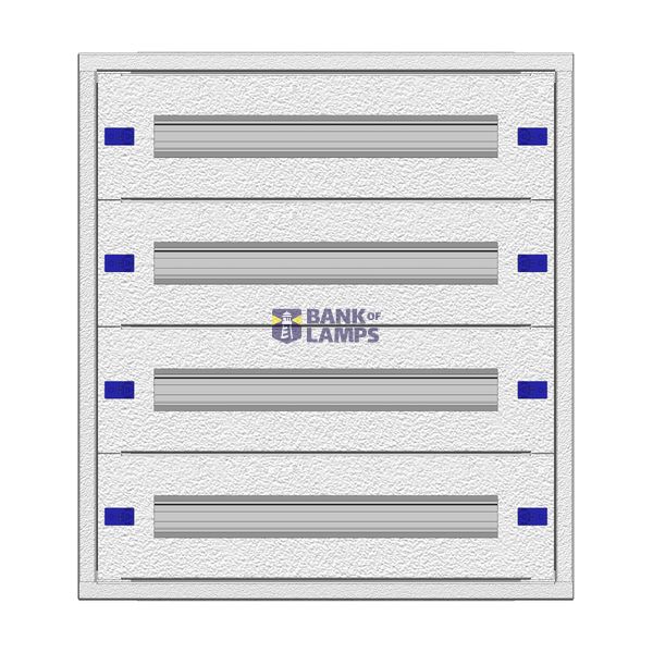 Modular chassis 2-12K, 4-rows, complete image 1