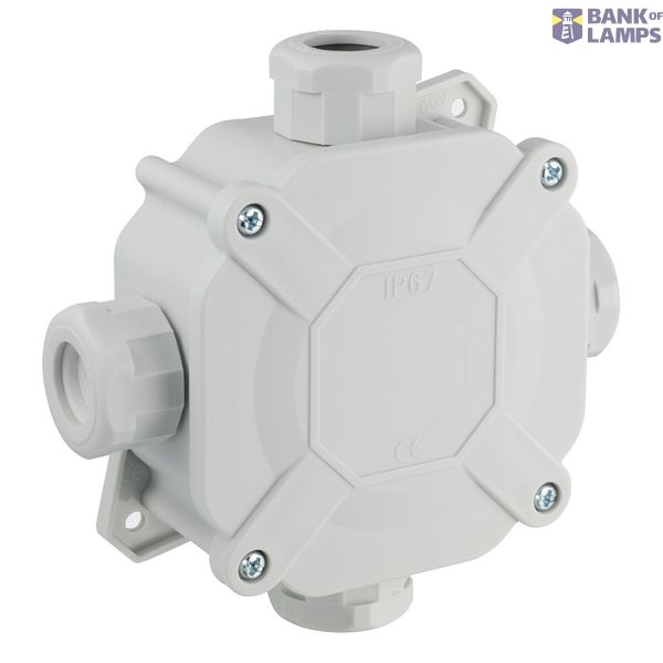 PNHS Hermetic Box n/t IP67 4mm² 400V gray image 1