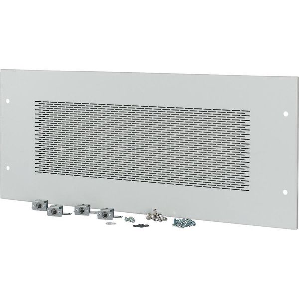 XTSZCSV3-H350W800 Section wide cover, HxW=350x800mm, IP31, grey image 2