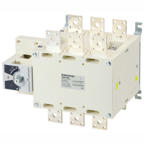 Load break switch SIRCO 6P 800A front operation w/o handle image 1