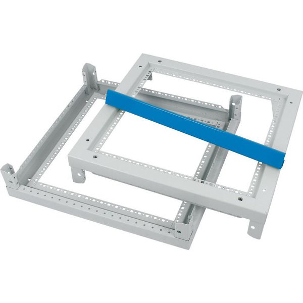 XLB1204 Base frame for WxD= 1200 x 400mm, grey image 2