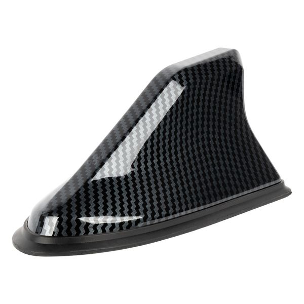 Shark fin car antenna carbon AMIO-04158 image 1