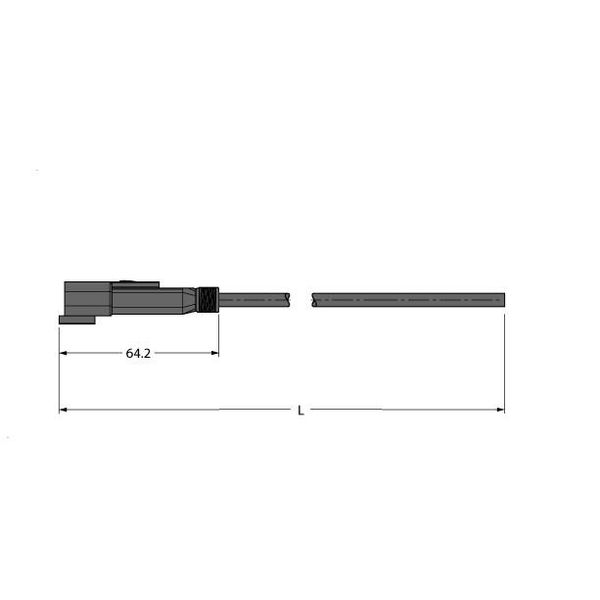 Deutsch Connector Connection Cable   DT04-2PG-A-2/TXL image 1