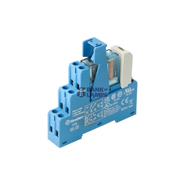 Rel. interface Mod.screw 1CO 16A/24VDC SEN/AgNi LED/diode image 1