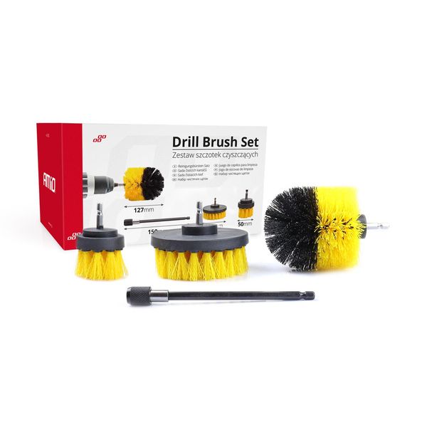 Drill Brush Set - 4pcs image 1