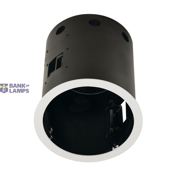 AIXLIGHT PRO I ROUNDFRAME fitting housing, steel, white image 1