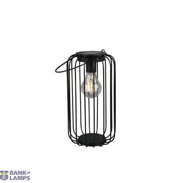 Cotoca solar table lamp matt black image 1
