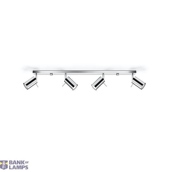 RING CEILING LAMP 4L CHROME GU10 4X40W IP20 image 6