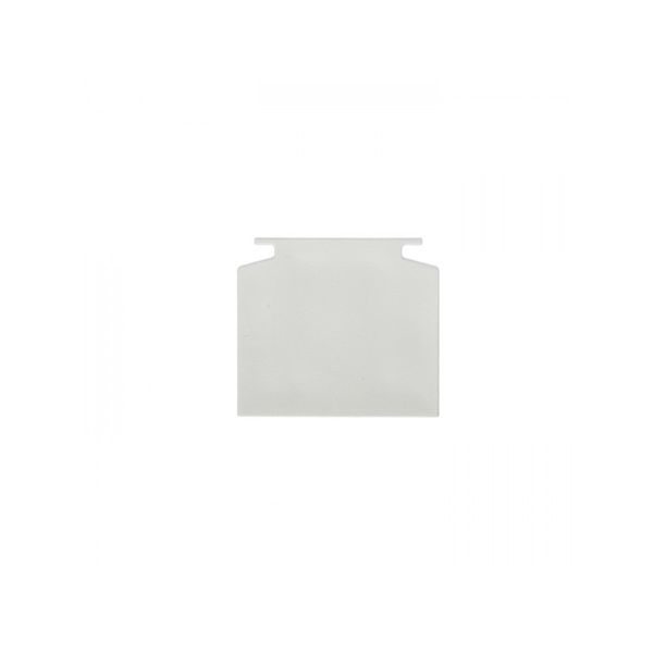 EUTRAC end cap for 3-circuit track white image 1